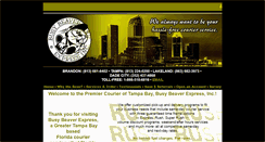 Desktop Screenshot of busybeaverexpress.com